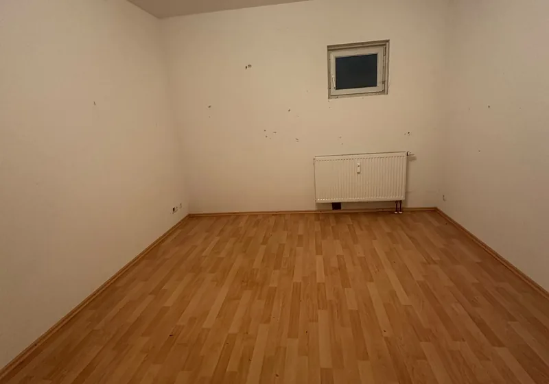 Leeres Zimmer nach dem Auszug